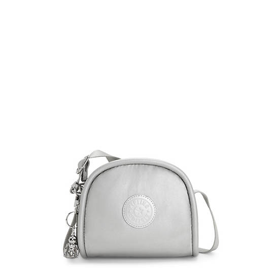 Kipling Jesper Metallic Crossbodytassen Zilver | BE 1183AH